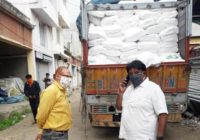 16 टन से अधिक अमानक पोलिथिन से भरा ट्रक किया जप्त