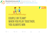 How BharatMatrimony is riding the IPL wave with quirky contextual posts