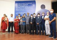 FIRST SUCCESSFUL COMBINED LIVER AND KIDNEY TRANSPLANT (LIVE DONOR) IN INDIA DURING PANDEMIC FIRST SUCCESSFUL COMBINED LIVER AND KIDNEY TRANSPLANT (LIVE DONOR) IN INDIA DURING PANDEMIC