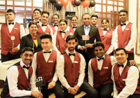 Students of VMSIIHE roll out the red carpet for a themed banquet celebration Students of VMSIIHE roll out the red carpet for a themed banquet celebration