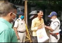 पुलिस मुख्यालय में एक युवक ने किया आत्मदाह का प्रयास