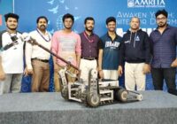 Amrita University’s Team Vijayanta Win Award at World Robot Summit 2021 for Their Search and Rescue Robot