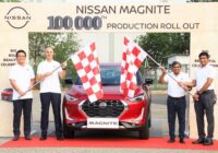 निसान मैग्नाइट ने हासिल की 1,00,000 गाड़ियों के विनिर्माण की उपलब्धि