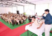 सेनानी 15वीं वाहिनी विसबल में एक दिवसीय प्रशिक्षण शिविर आयोजित, अधिकारियों-कर्मचारियों ने डॉ. द्विवेदी से जानी स्वस्थ रहने की कला