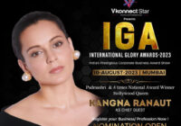 Kangana Ranaut will be gracing the “International Glory Awards” 2023 as a Chief Guest on 10th of August