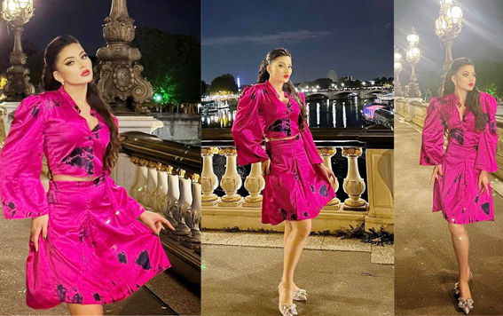 Actress Urvashi Rautela Shines in Glamour at Paris Fashion Week