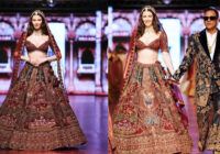 Giorgia Andriani Is A Stunning Sight To Behold In This Bridal Look As She Walks The Ramp For Ace Designer Lalit Dalmia Giorgia Andriani Is A Stunning Sight To Behold In This Bridal Look As She Walks The Ramp For Ace Designer Lalit Dalmia