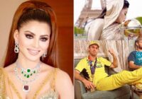 Urvashi Rautela criticized Marsh for disrespecting the World Cup 2023 Trophy