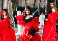 Deepti Sadhwani at Paris Fashion Week For the Dior show