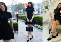 Giorgia Andriani stuns in a Black Outfit The Cost Of THIS Dress Will Blow Your Mind