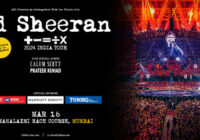 Get ready to immerse yourself in a musical journey and production marvel like never before as Ed Sheeran’s + – = ÷ x Tour hits the Indian shores this March