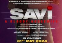 Divya Khossla treats fans to a stunning deadly motion poster of her upcoming film Savi – A Bloody Housewife