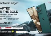 मोटोरोला ने लॉन्च किया motorola edge 50 – सिर्फ़ 25,999* रुपये की कीमत पर उपलब्ध यह दुनिया का सबसे स्लिम IP68 MIL-STD-810H मिलिट्री ग्रेड सर्टिफाइड सबसे टिकाऊ स्मार्टफ़ोन है