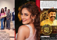 Seerat Kapoor Attends NBK50 Years Of Golden Jubilee Celebration, Says, “50 Years In The Industry And he continues with Charisma, humility, and Power, Nandamuri Balakrishna Sir Is Surely The King For A Reason”