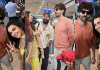 Kashika Kapoor Shares Glimpse Of Pictures On Her Fun Encounter With Kartik Aaryan As The Duo Bump Into Each Other At Jaipur Airport