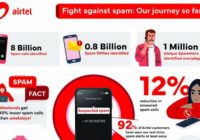 Airtel releases spam report that analyses the trends observed on its network since the launch of its spam solution