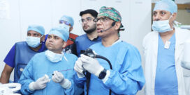 लेटेस्ट एंडोस्कोपिक तकनीक पर लाइव डेमो