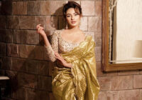 Award Winner Seerat Kapoor Steals the Spotlight in a 70,000 Regal Pure Tissue Saree at Telangana Gaddar Film Festival Award Winner Seerat Kapoor Steals the Spotlight in a 70,000 Regal Pure Tissue Saree at Telangana Gaddar Film Festival