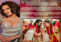 Seerat Kapoor Sends Heartfelt Wishes To Newlyweds Rashmika Mandanna and Vijay Deverakonda, Calls It a “Sacred New Chapter” Seerat Kapoor Sends Heartfelt Wishes To Newlyweds Rashmika Mandanna and Vijay Deverakonda, Calls It a “Sacred New Chapter”