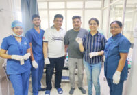 केयर सीएचएल हॉस्पिटल्स, इंदौर में 6 माह के मासूम की बचाई जान, गले में फंसा 1.5 इंच का स्टील ढक्कन (डोर नॉब) सफलतापूर्वक निकाला