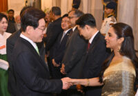 Netflix’s Made In Korea Actor Priyanka Mohan Joins Banquet Honouring South Korean President at Rashtrapati Bhavan