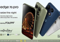 मोटोरोला ने लॉन्‍च किया Motorola edge 70 pro – कम रोशनी में भी प्रो ग्रेड सोनी LYTIA™️ 710 कैमरा से पावर्ड बेमिसाल फोटोग्राफी, मीडियाटेक डाइमेंसिटी 8500 एक्‍सट्रीम के साथ एआई संचालित एडवांस्‍ड इमेजिंग एवं परफॉर्मेंस