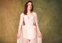 Tamannaah Bhatia Looks Exquisite in a Rahul Mishra Couture with Pearls at the Heart of It