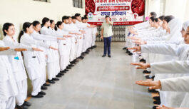 विश्व सिकल सेल दिवस के पूर्व होम्योपैथी विद्यार्थियों ने ली जागरूकता शपथ विश्व सिकल सेल दिवस के पूर्व होम्योपैथी विद्यार्थियों ने ली जागरूकता शपथ