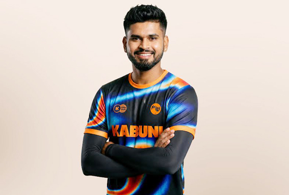 काबुनी ने अपनी ग्लोबल क्रिकेट ट्रेनिंग की सोच को बढ़ावा देने के लिए श्रेयस अय्यर को सुपर कोच बनाया