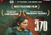 Jio Studios and B62 Studios’ Article 370 honoured with National Award for Best Feature Film at the 72nd National Film Awards!