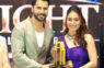 Actor & Producer Nikita Rawal Honoured by Varun Dhawan at Award Function