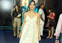 Actress Krishna Gautam Turns Heads in a Chic White One-Piece Dress at the International Iconic Awards