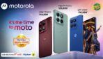 मोटोरोला ने अपने “इट्स द टाइम टु मोटो” कैंपेन के तहत #BigBillionMotoDeals का ऐलान किया, फ्लिपकार्ट की बिग बिलियन डेज़ सेल 2026 के दौरान इसके लेटेस्ट स्मार्टफोन्स पर मिलेंगे शानदार फेस्टिव ऑफर्स