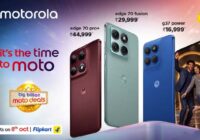 मोटोरोला ने अपने “इट्स द टाइम टु मोटो” कैंपेन के तहत #BigBillionMotoDeals का ऐलान किया, फ्लिपकार्ट की बिग बिलियन डेज़ सेल 2026 के दौरान इसके लेटेस्ट स्मार्टफोन्स पर मिलेंगे शानदार फेस्टिव ऑफर्स मोटोरोला ने अपने “इट्स द टाइम टु मोटो” कैंपेन के तहत #BigBillionMotoDeals का ऐलान किया, फ्लिपकार्ट की बिग बिलियन डेज़ सेल 2026 के दौरान इसके लेटेस्ट स्मार्टफोन्स पर मिलेंगे शानदार फेस्टिव ऑफर्स