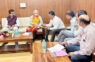जल संसाधन मंत्री तुलसीराम सिलावट ने रेलवे बोर्ड के अध्यक्ष  सतीश कुमार से मुलाकात की